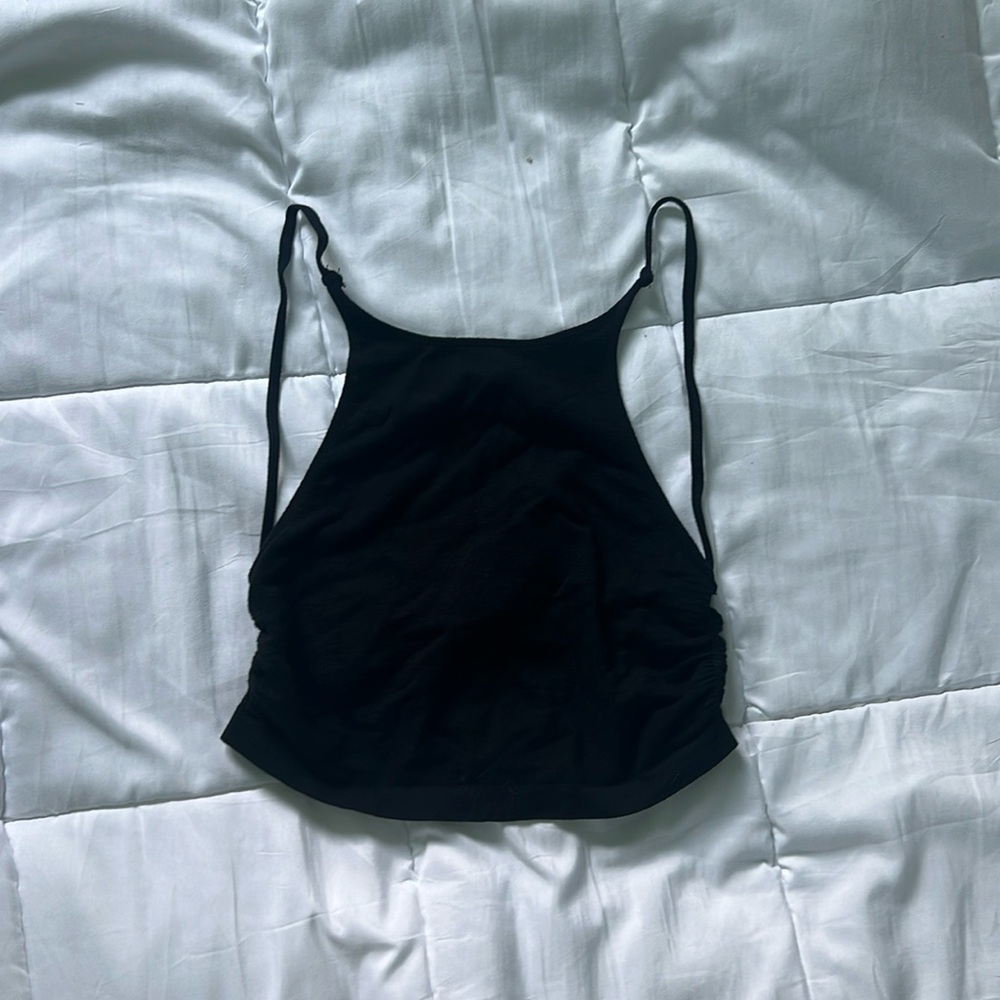 Urban Outfitters black camisole/crop top. XS/S.
